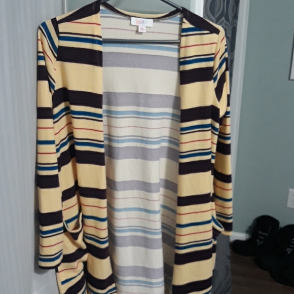 LuLaRoe Sweaters - Striped sweater